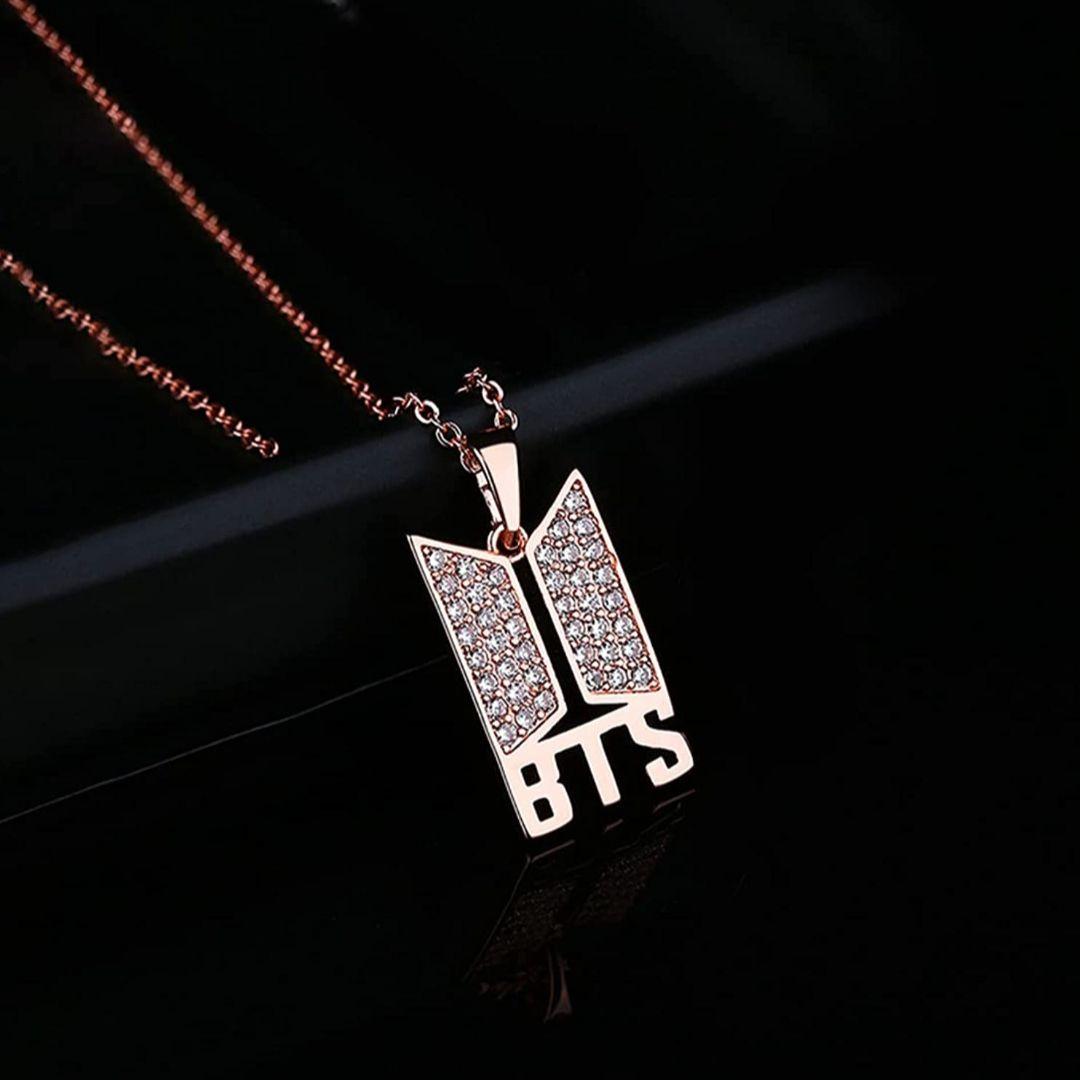 Korean BTS Army Necklace For women and girls