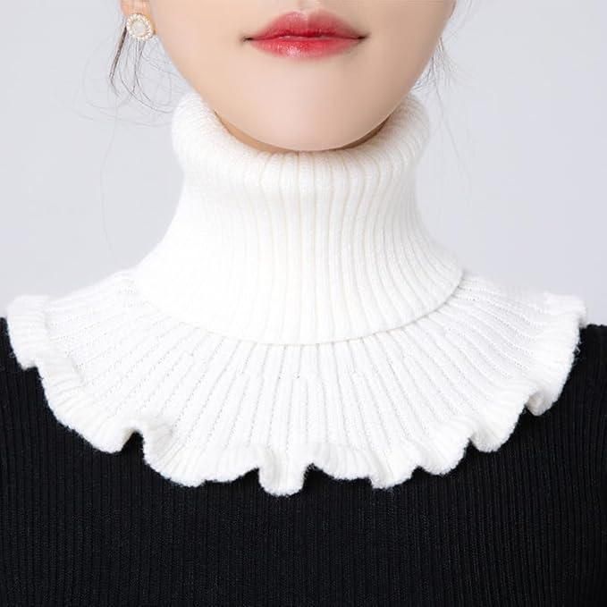 Hand Knitted Winter Collar Neck (Assorted Color)